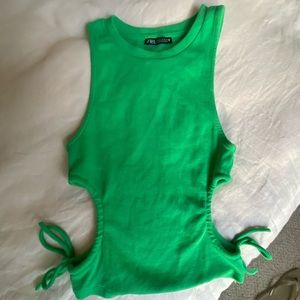 Zara Green Tank